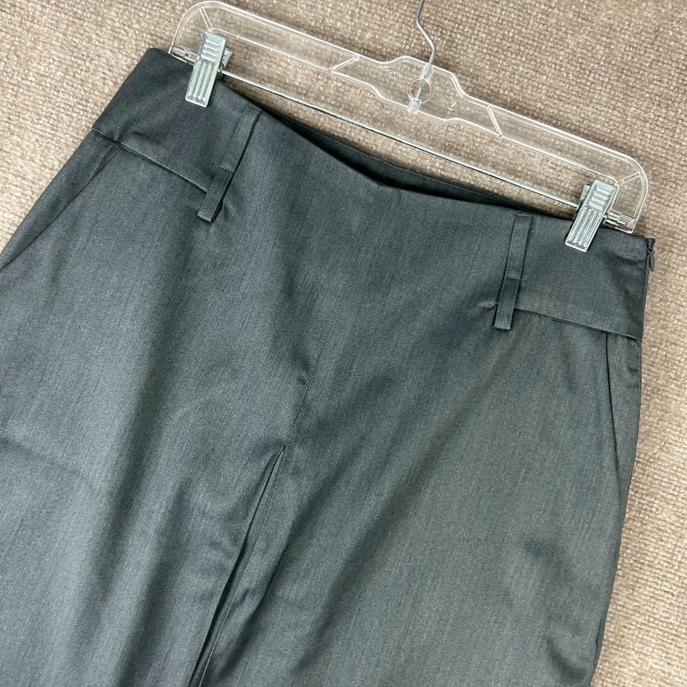 Commense Skirt Women Large Gray Full Lined High Waisted Side Zip Formal Business